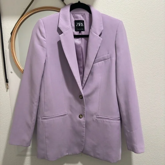 Lavender Zara Blazer - Picture 4 of 6
